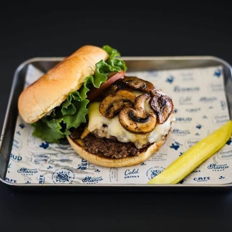 Indulge in Our Swiss Burger